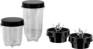 Su-mix Super Bullet Jar for Mixer Grinder Set of 2 (530ML & 350ML) Mixer Juicer Jar Mixer Juicer Jar