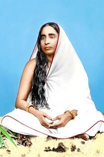 Self Adhesive UV Coated High Resolution Vinyl Print – Maa Sarada Devi Poster Fine Art Print