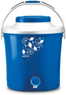 MILTON New Kool Stallion 5 Insulated Plastic Water Jug, 1 Piece, 4.7 Litres, Blue Bottled Water Dispenser