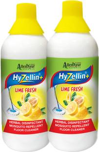 Allen Ayur AllenAyur Hyzellin Floor Cleaner Pack of 2 (500 ml X 2) Lime Fresh