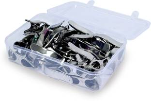RARE-ZONE 36 Pcs Stainless Steel Cloth Clips With Storage Box, Clips For Drying Clothes Stainless Steel Cloth Clips