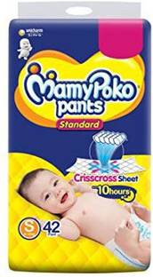 MamyPoko Pants Standard Diaper - Small size (Pack of 42) S 42 - S