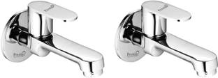 Prestige Brass Ocean Long Body Tap with Wall Flange- Set of 2 Bib Tap Faucet