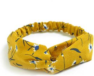 ASG Printed Elastic Criss Cross Twisted Daily Use Headband Accessories