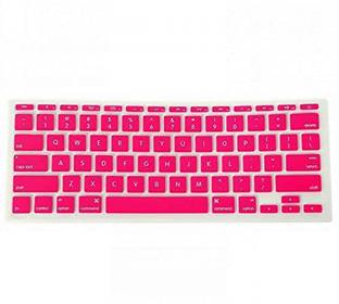 J Keyboard Cover Protector for MacBook Air 13" A2179, A2337 M1 Chip Premium Keyboard(Year 2020+) (Pink) Keyboard Skin