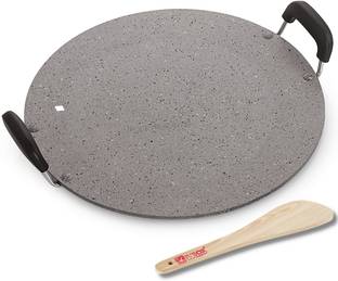 iVBOX ® Lalji-Marble 33cm SARAL 4mm Thickness Heavy Dosa Pathri Tawa 33 cm diameter