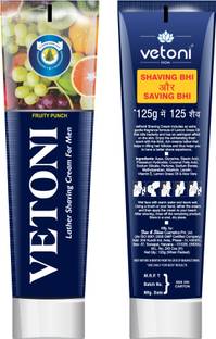 VETONI FRUIT PUNCH SHAVING CREAM PACK 6