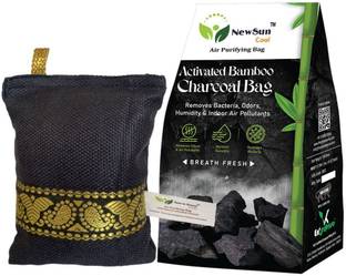 Newsun Air Purifying Bag Naturally,Removes Odors,Allergens&Harmful Fragrance Free Diffuser Set Activated Charcoal Air Purifying Bag Decorative Natural Odor Absorber for car