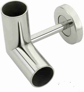 LETSFLY Silver Rod Rail Bracket Metal