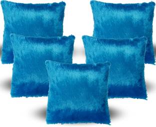 Saksham Enterprises Fur Cushions Cover