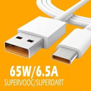 CHARMWOOD USB Type C Cable 6.5 A 1.1 m HYBRID TPU 65W DART/WARP/VOOC/DASH/SUPERVOOC/SUPERDART_FAST_CHARGER CABLE
