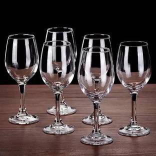 VOCAL (Pack of 6) crystal big wine tumbler set Glass Set Wine Glass Glass Set Wine Glass