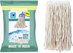 Altruist Cotton Mop Refill for Floor Cleaning (250gm) (Set of 2) Mop Refill