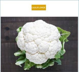 ANDOR Phool Gobhi Cauliflower फूल गोभी Seed