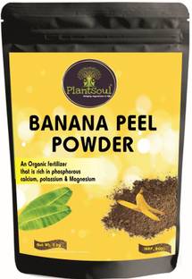 Plantsoul Banana Peel Powder Fertilizer for Plants, Natural Bloom Booster for Gardening Fertilizer