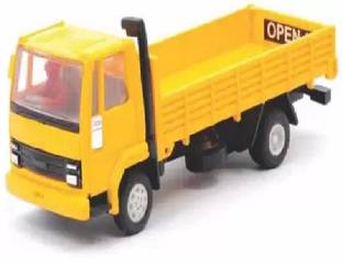 Game Phactory AI CARGO PULL BACK ACTION TOY FOR KIDS (AGE-3+) (Yellow, Pack of: 1)
