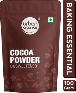 Urban Organics Unsweetened Dark Cocoa Powder-Natural & Gluten Free-100gm Cocoa Powder