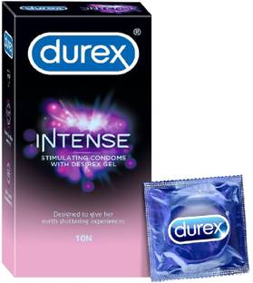 DUREX INTENSE CONDOMS 10 COUNT PACK OF 1 PCS Condom