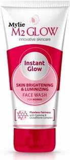 Mylie M2 Glow Instant Glow  for Women Removes Dark Spot Flawless Face Wash