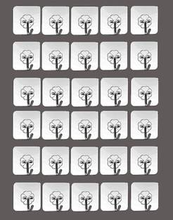 Tuelip Set of 30 Wall Hooks Heavy Duty Hooks for Hanging 10KG (Max) Hook 30