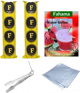 FAHAMA MAGIC COIL WATER MELON FLAVOR CHIMTA FOIL PAPER COMBO WATER MELON Hookah Flavor