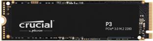 Crucial CT1000P3SSD8 1000 GB Desktop, Laptop Black PCIe NVMe Internal Solid State Drive (SSD) (P3 PCIe 3.0 NVMe M.2 2280)