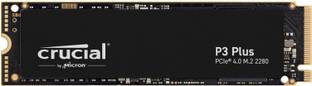 Crucial CT1000P3PSSD8 1000 GB Desktop, Laptop Black PCIe NVMe Internal Solid State Drive (SSD) (P3 Plus PCIe 4.0 NVMe M.2 2280)