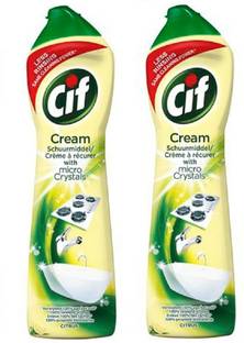 Cif Cream With Micro Crystale Citrus Kitchen Cleaner