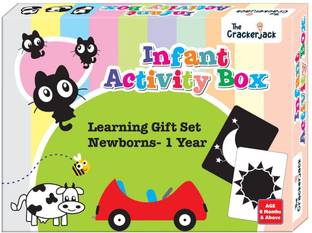 Kiddie Castle The Cracker Jack Infant Activity Box For Newborn To 1 Year