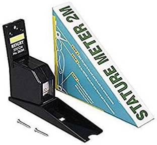 SMIC 2m/200CM Wall Mounted Stature Meter Height Measuring Tape (not feet/inches) Measurement Tape