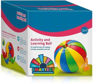 HENGLOBE Learning Counting Shape Sorter Throw Fun Activity Ball for Kids