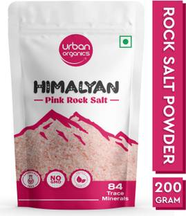 Urban Organics Himalayan Pink Salt|Sendha Namak|Non Iodised -200g Himalayan Rock Salt