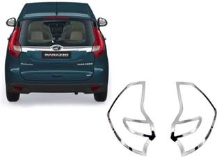 AMARIO Tail Light Chrome Cover/Garnish Suitable For Mahindra Marazzo Set Of 2 Chrome Mahindra Marazzo M2 8Str Diesel, Marazzo M4 Diesel Rear Garnish