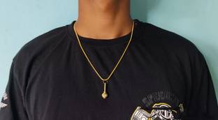 shri haridas Bajrang Bali Gada Locket Alloy Chain