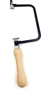 HOUF Super Hand Saw Frame Blue Powder Coated Fixed for Cutting, Shaping Metals, Wood, Hand Tool Kit