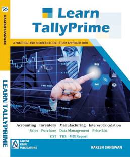 LEARN TALLY PRIME IN ENGLISH A Real Practical Accounting Accounting/GST/inventory/manufacturing/taxation/payroll Etc Concept Included