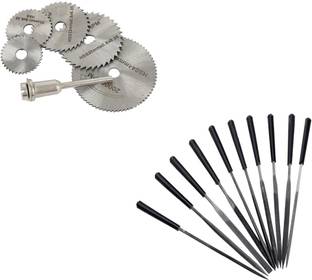 Digital Craft 6Pc Circular Saw Blade,10Pc 4x160 Needle File Set,, 6Pc Circular Saw Blade,10Pc 4x160 Needle File Set,, Rotary Tool