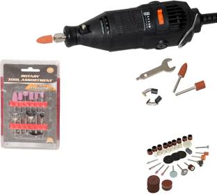 Digital Craft Die Grinder,12Pc Rotary Tools Set,105Pc Rotary Tools Set, Rotary Tool