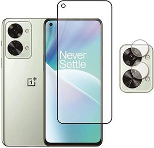 SHAKU Tempered Glass Guard for OnePlus Nord 2T 5G, Front & Camera Lens Protector