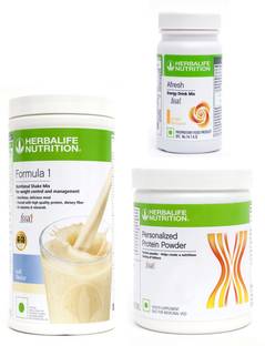Herbalife Nutrition FORMULA 1KULFI 500 G PROTIEN 200 G AFRESH ENERGY DRINK GINGER 50 G Energy Drink