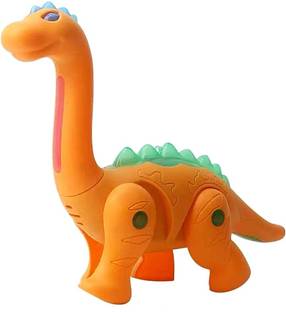 IndusBay Light and Sound Musical Roar Walking Dinosaur Toy Gift for Kids , Boys Girls