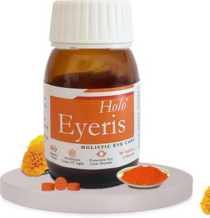 ZEROHARM Eyeris has Eye Vitamins good for Eyes with Lutein & Zeaxanthin for dry eye