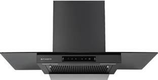 FABER Hood Mercury Pro HC SC FL BK 90 Auto Clean T-Shape 90cm| Touch & Gesture Control| Autoclean| Fil...