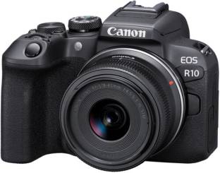 Canon EOS R10 Mirrorless Camera Body with RF-S 18 - 45 mm f/4.5 - 6.3 IS STM Lens