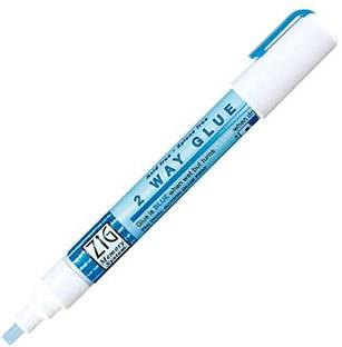 Zig 2 WAY GLUE Squeeze & Roll 2mm MSB-15P pack of