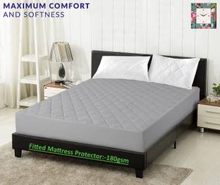 rakhi home décor Fitted Double Size Breathable, Stretchable, Waterproof Mattress Cover