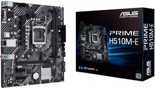 ASUS H510M-E LGA 1200Socket Micro-ATX Intel H510 Chipset DDR4 Motherboard for Desktop