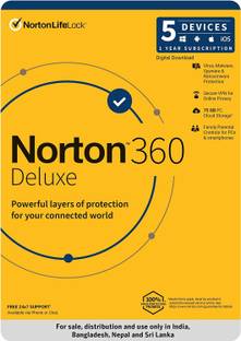 Norton Total Security 5 User 1 Year
