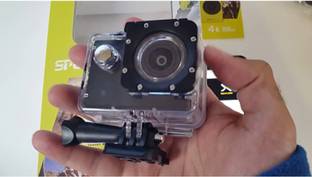 TFG GO PRO New Underwater 720p Waterproof Camera LED Screen No WIFI Sports and Action Camera