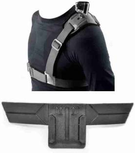 quikprof Shoulder Strap And Helmet Chin Buckle for Gopro Hero, SJCAM, Yi Strap